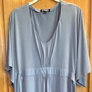 Randolph Duke Spirited Dress Raglan 3/4 Sleeve Built-in Belt 1X